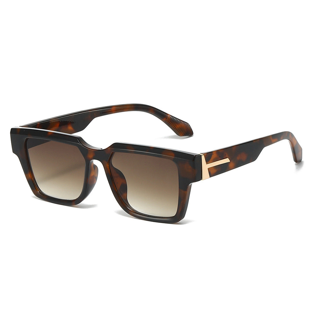 Oversized Quadrat Rahmen Mode Sonnenbrillen Brehn