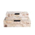 Dekorative Holz-Aufbewahrungsboxen-Set