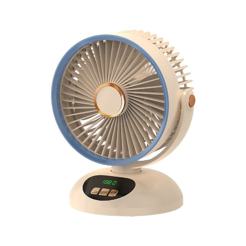 Unisex Tragbarer Turbo-Ventilator mit digitaler Anzeige Brehn