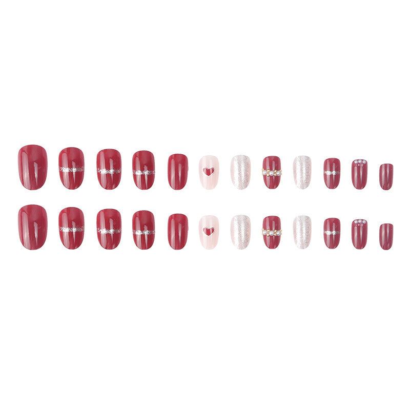 Glamouröses Nail Art Press-On Set Brehn