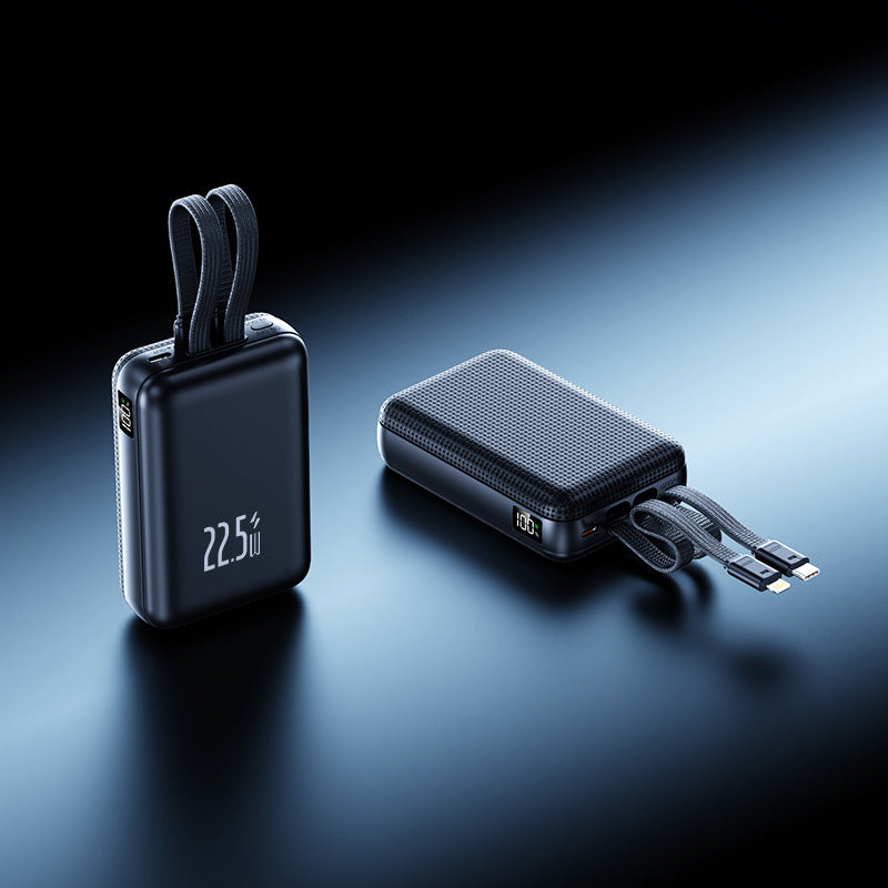 Tragbare Powerbank mit Leistungsstarker Schnellladefunktion und Innovativem Kabelmanagement Brehn