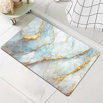Stylische Wasserabweisende Badematte Brehn