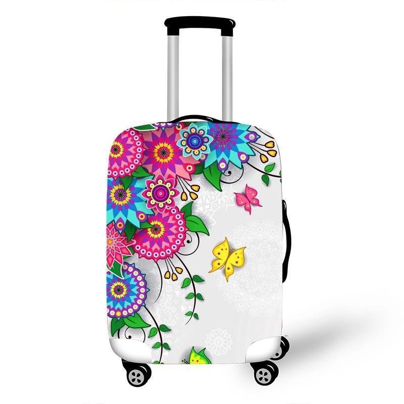 Damen Hartschalenreisekoffer mit floralem Design Brehn