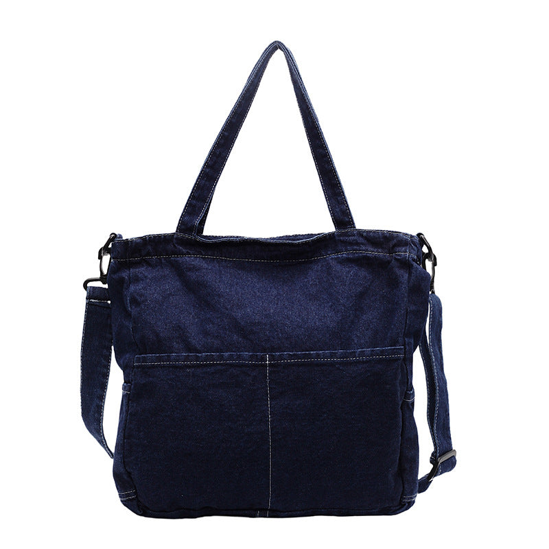 Premium Denim Schultertasche Brehn