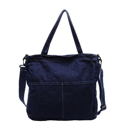 Premium Denim Schultertasche Brehn