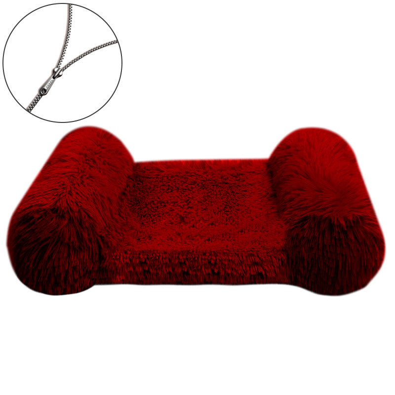 Plüsch Komfort Hundebett