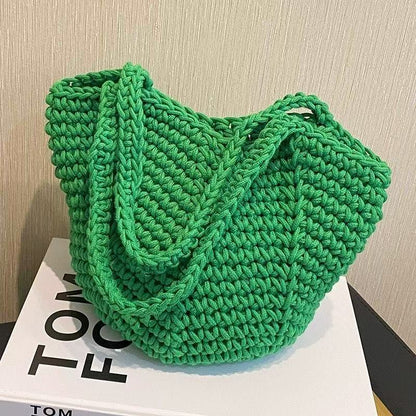 Trendige, Handgefertigte Häkel-Tasche Brehn