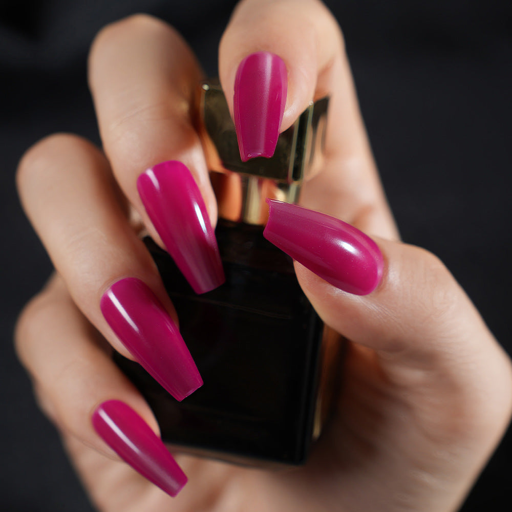 Premium Glossy Press-On Nail Set Brehn