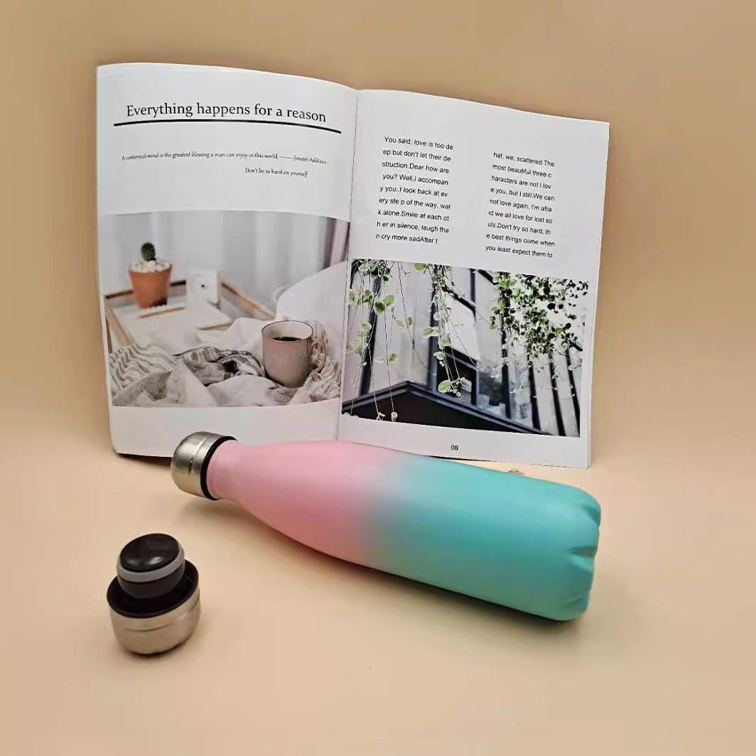 Damen Isolierte Edelstahl-Trinkflasche mit Thermoregulierung Brehn