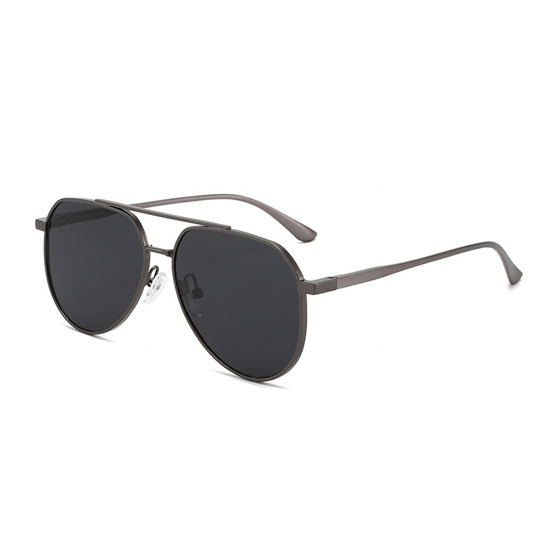 Herren Geometrische Metallrahmen Sonnenbrille Brehn