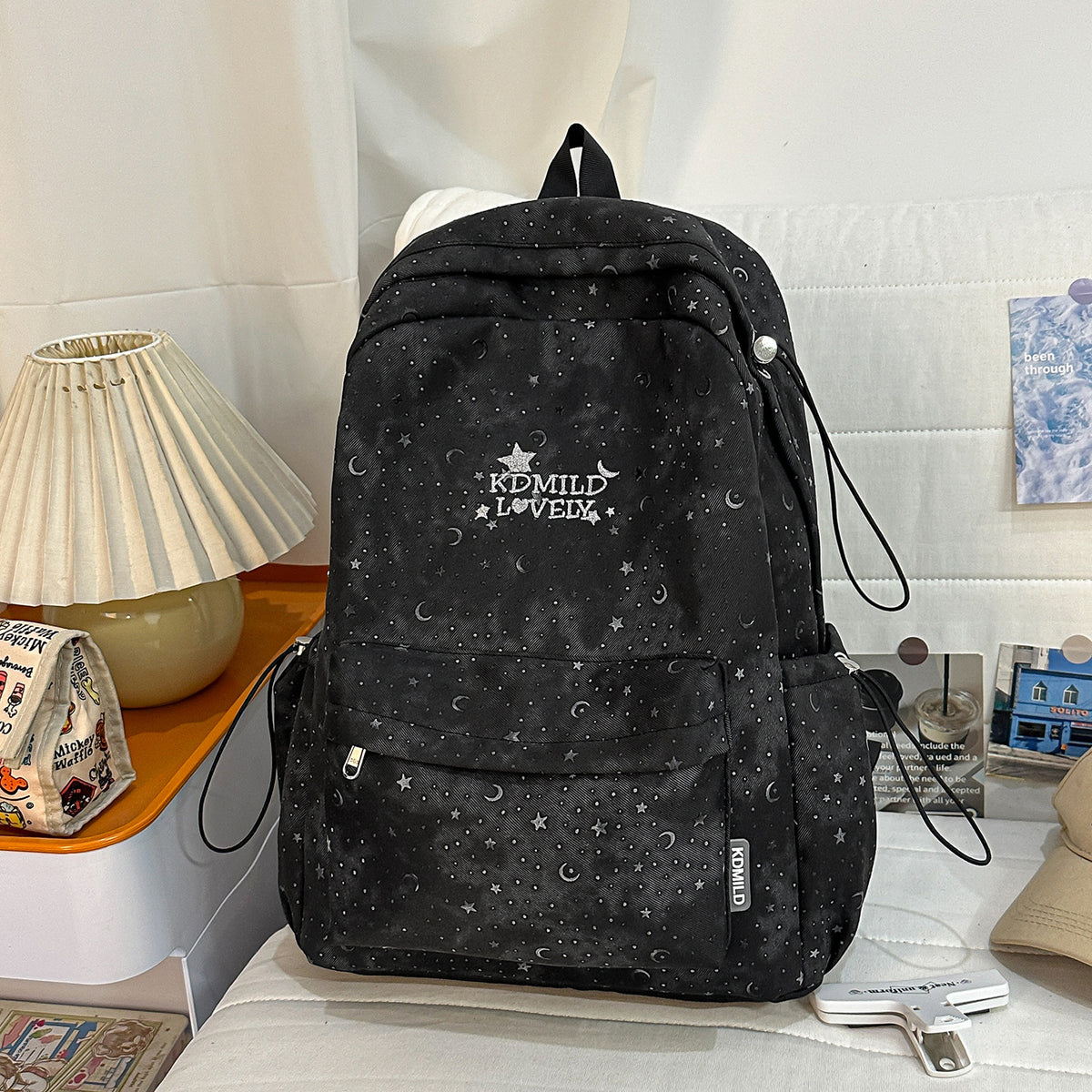 Stylische Sternen-Print Rucksack Brehn