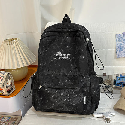 Stylische Sternen-Print Rucksack Brehn