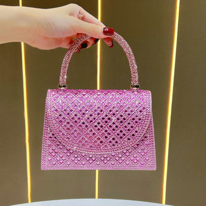 Glänzende Strass Abendhandtasche