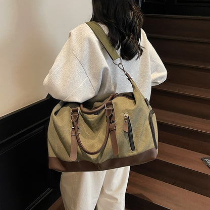 Vielseitige Canvas Reis Duffel-Tasche Brehn