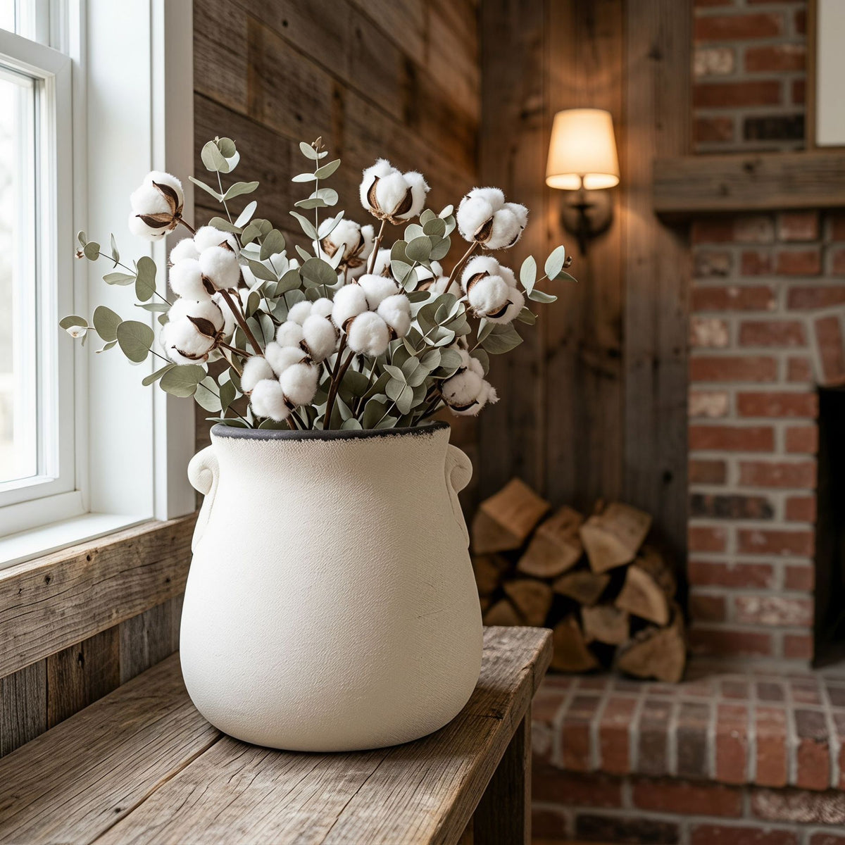Handgefertigter Keramik Blumentopf Brehn