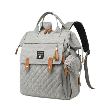 Multifunktionaler gesteppten Windelrucksack Brehn