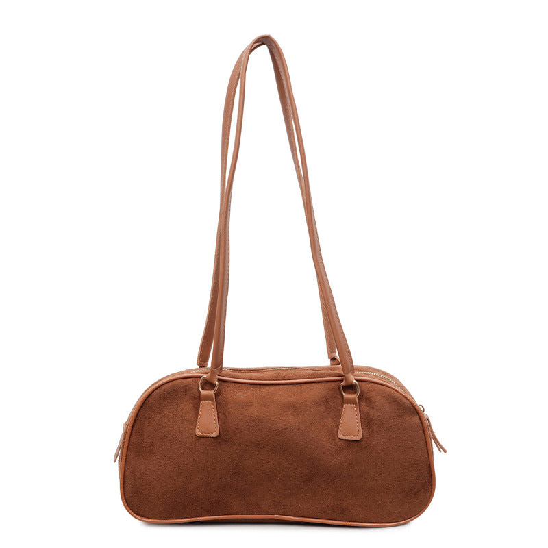 WoChic Faux Wildleder Handtasche Brehn