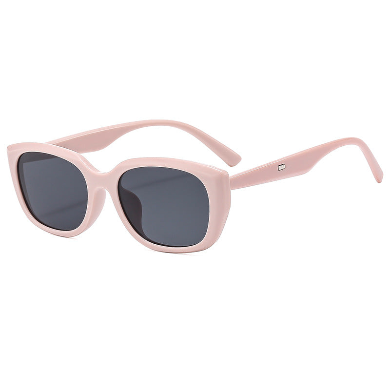 Damen modische oversized Sonnenbrille mit stilvollem Kunststoffrahmen Brehn