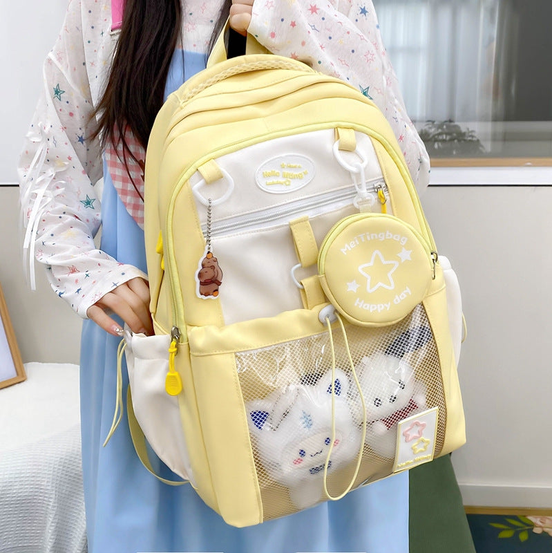 Adorable Charakter-Themen Multi-Fächer Schulrucksack