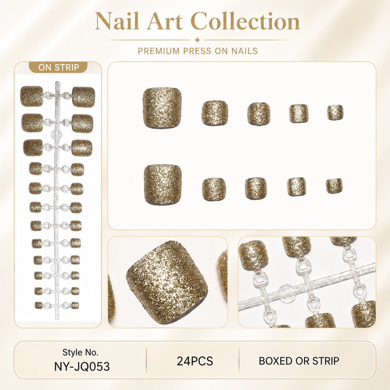 Glitzer Nagelkunst Kollektion Brehn