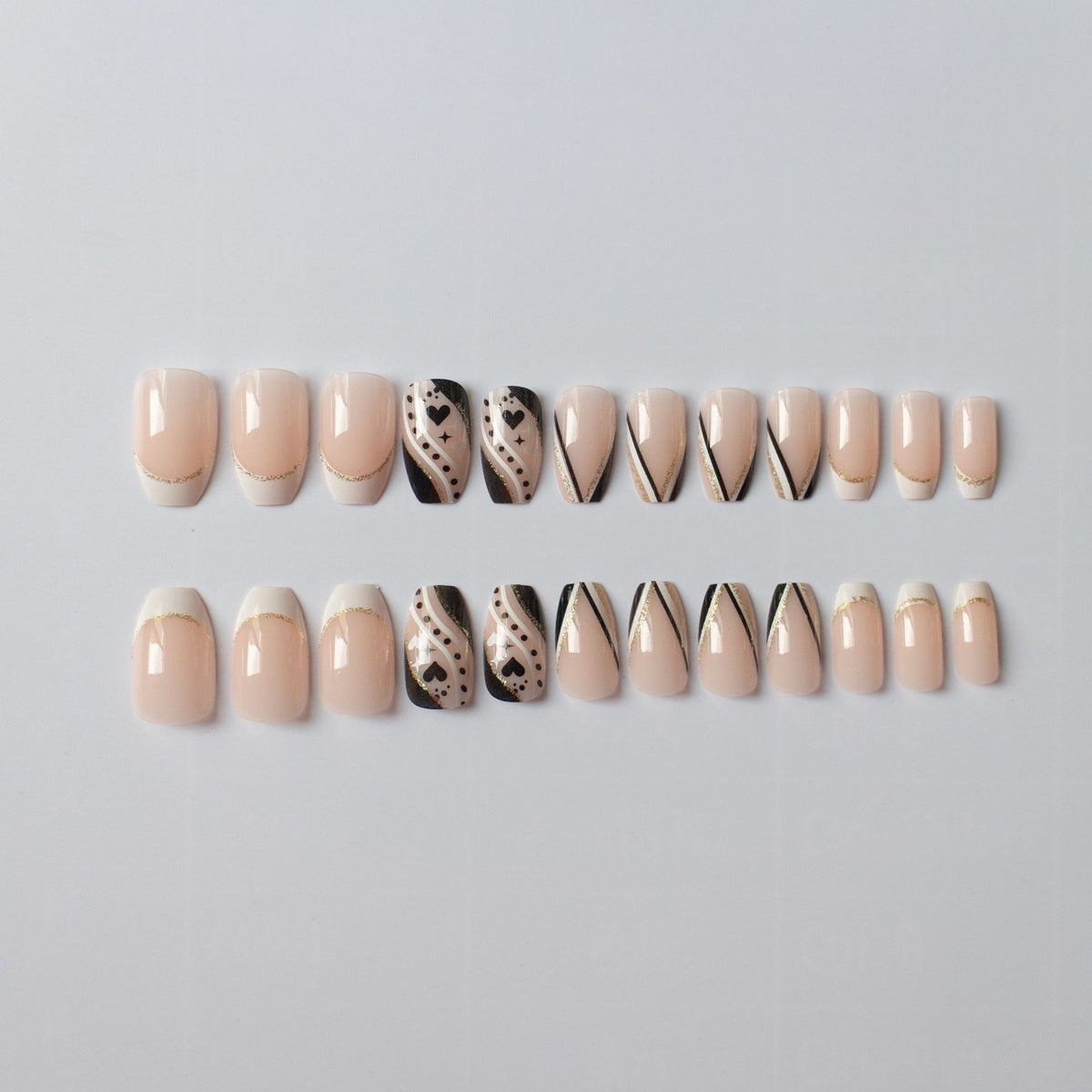 Kreatives dekoratives Nagelkunst-Design-Set