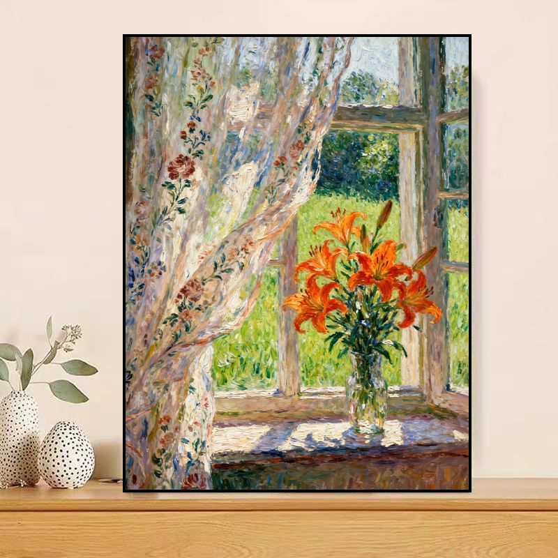 Vintage Floral Leinwand Druck Brehn