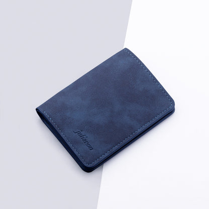 Schlanker minimalistischer Leder-Kartenhalter