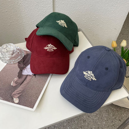 Herren Vintage-inspirierte Berggrafik Baseballkappe Brehn