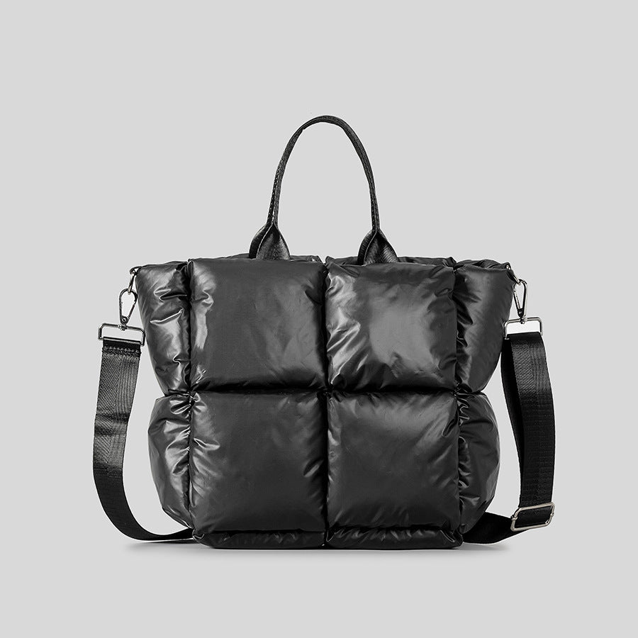 Gepolsterte Puffer-Handtasche