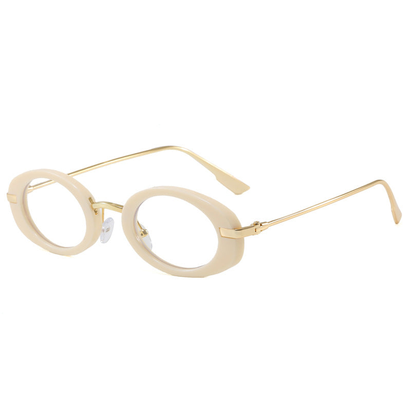 Modische Brille mit Ovalem Rahmen Brehn
