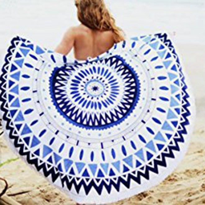Damen große Strandliege mit Hamburger-Design Brehn