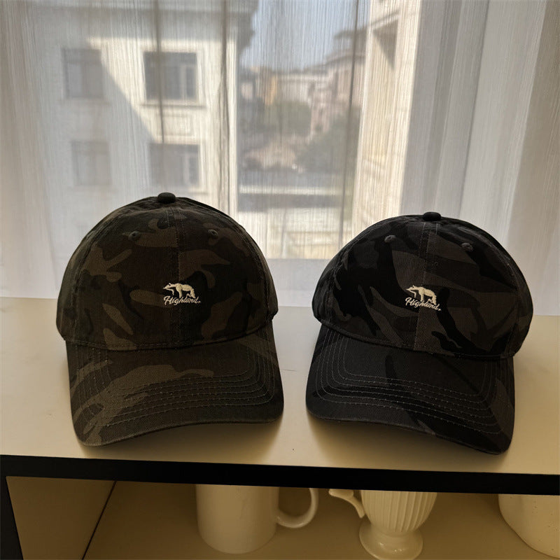 Herren Casual Camouflage Cap Brehn