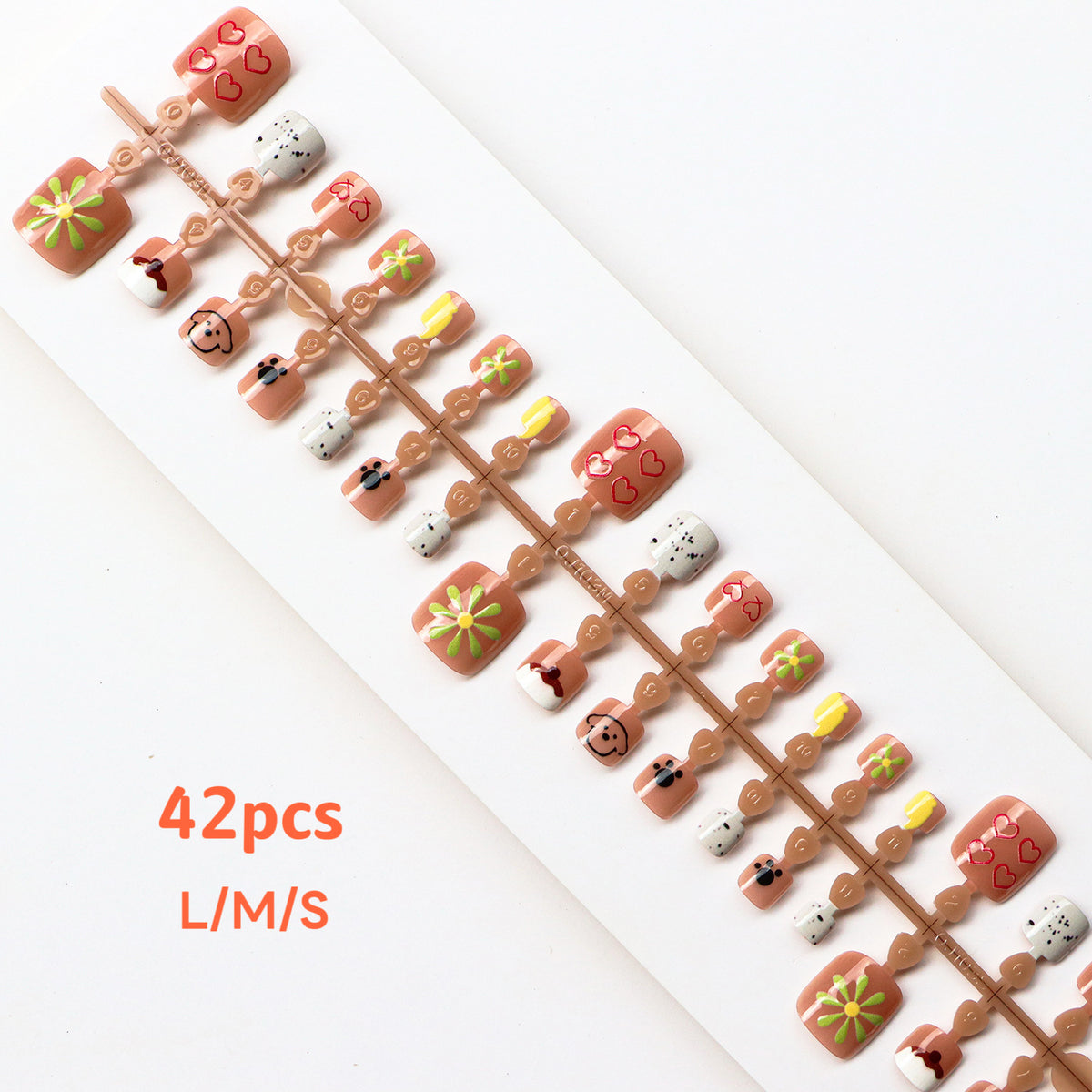 Kreatives von Cartoons inspiriertes Press-On Nail Set