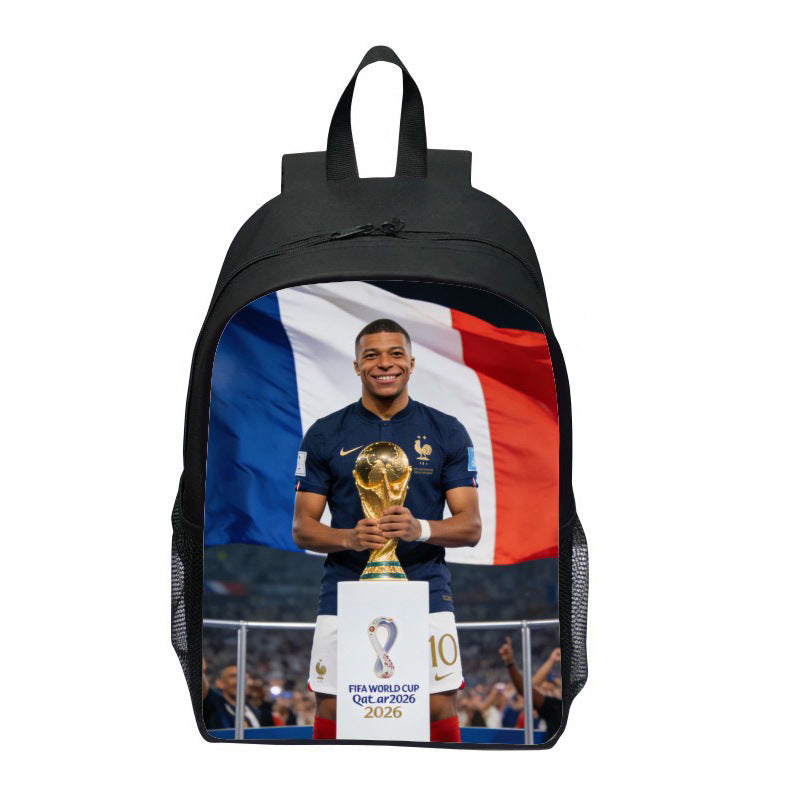 Sportlicher Rucksack mit Wm-Trophäe Design Brehn