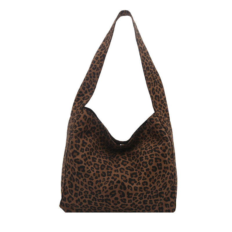 Leopardenmuster Schultertasche