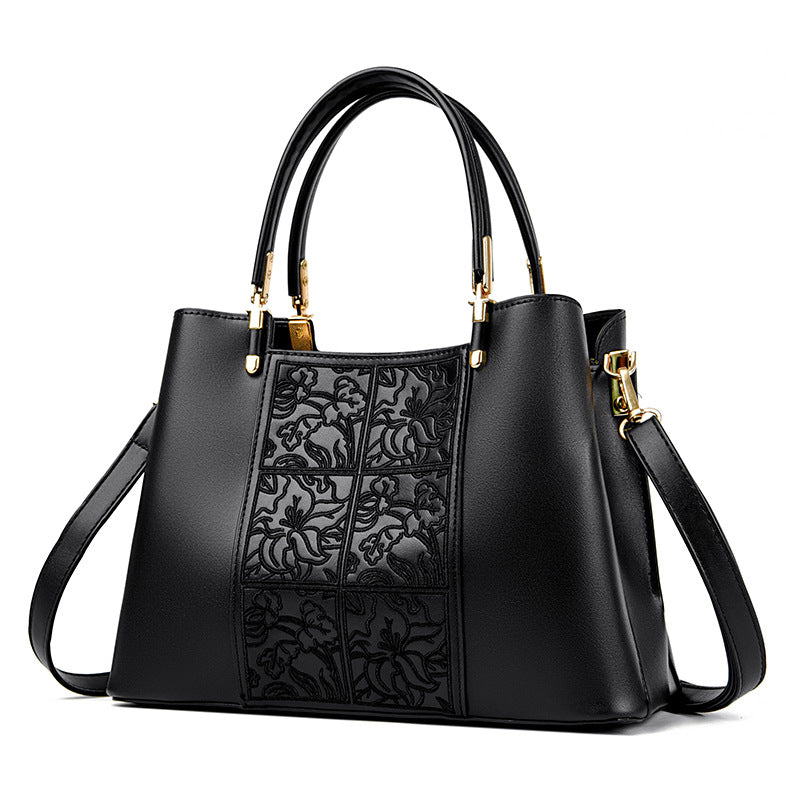 Elegante bestickte Handtasche Brehn