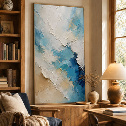 Moderne Texturierte Acryl Wandkunst