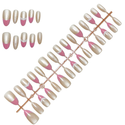 Elegantes Press-On-Nagel-Set