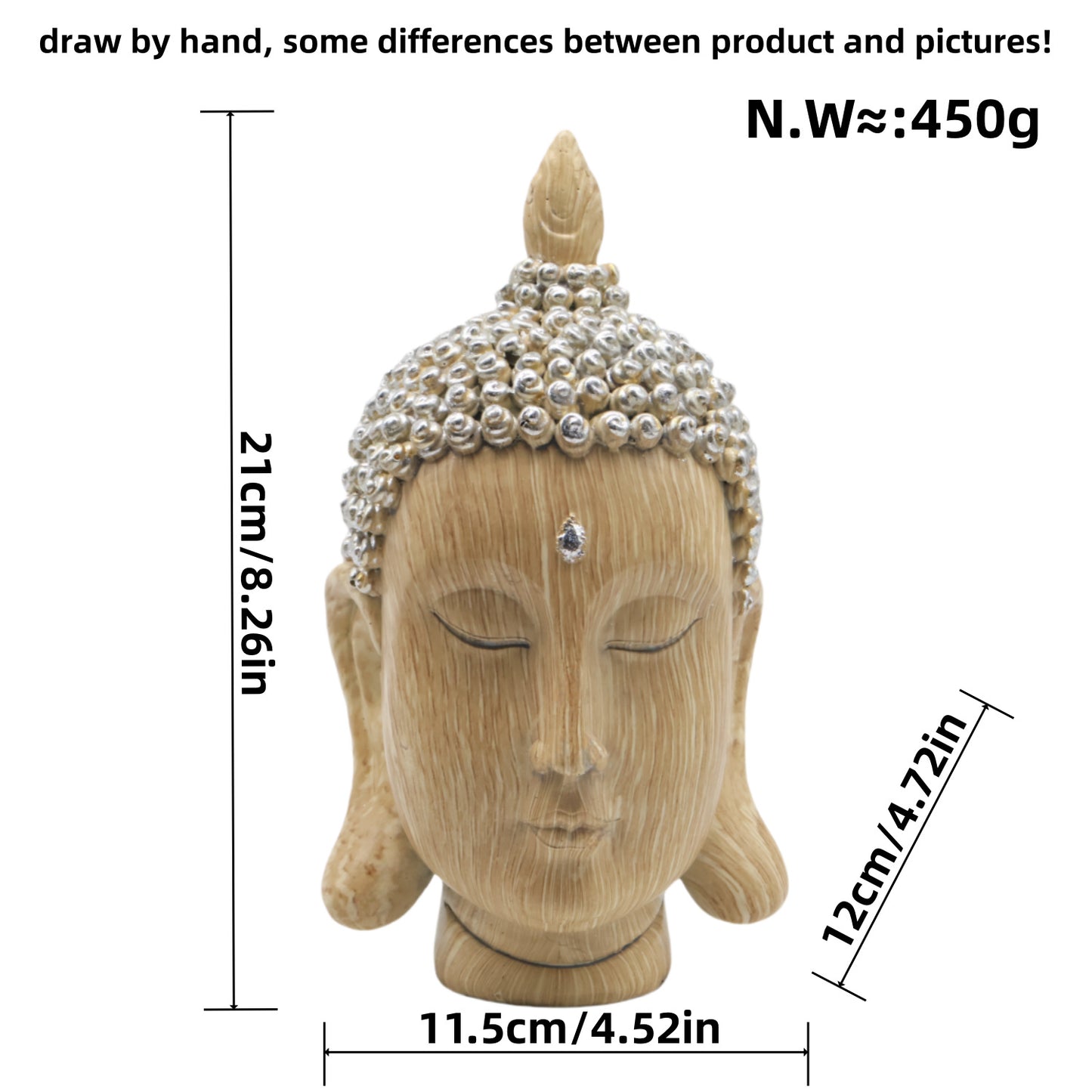 Dekorative Buddha Statue Brehn
