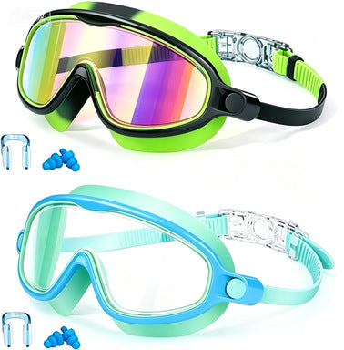 Schwimmschutzbrille mit Verstellbarem Nasenstück und Anti-Beschlag-Technologie Brehn