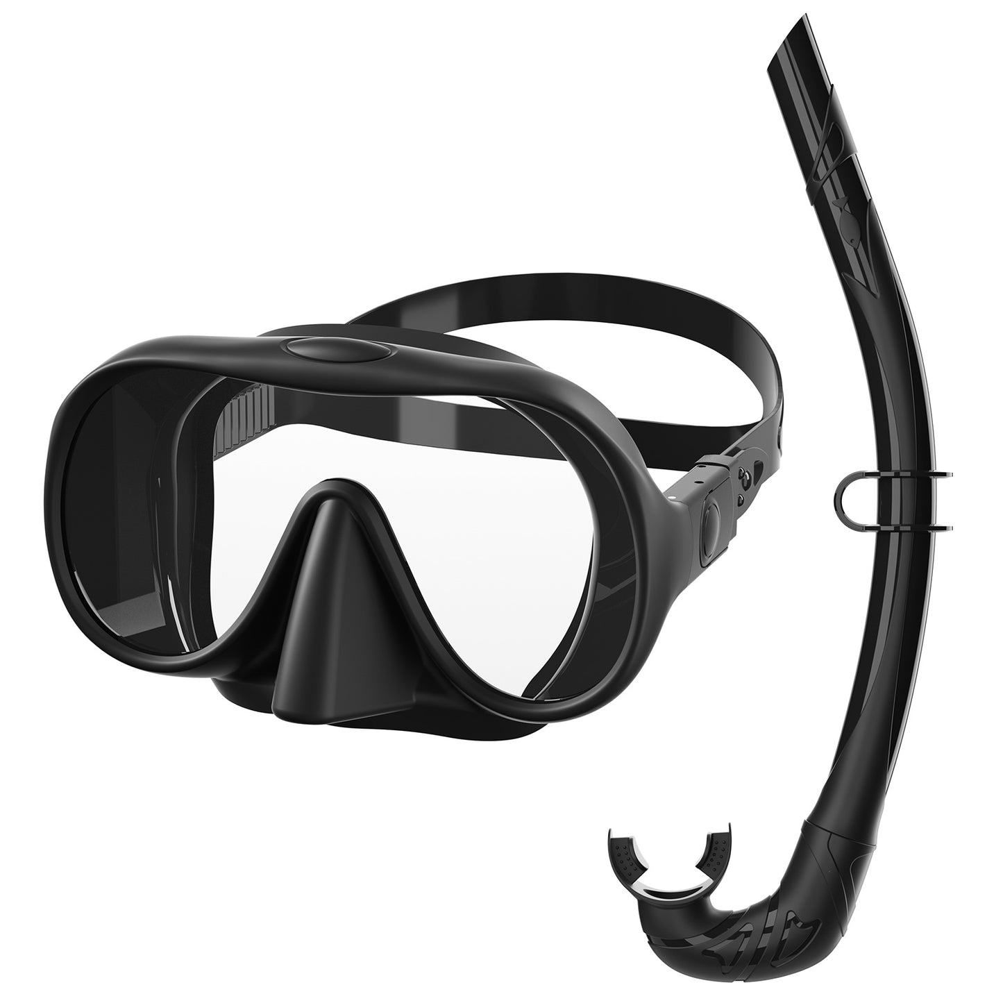 Schwimmmaske mit Flexibler Atemröhre Brehn