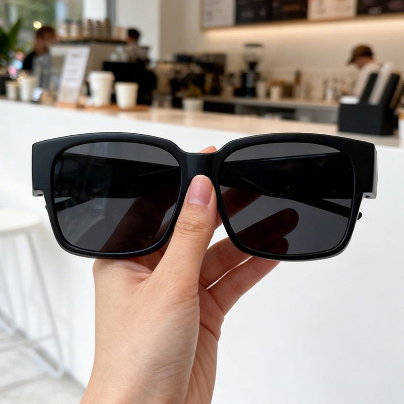 Fette geometrische Rahmen Sonnenbrille Brehn