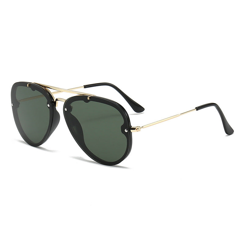 Damen extravagante Sonnenbrille mit stilvollem Rahmen und UV-Schutz Brehn