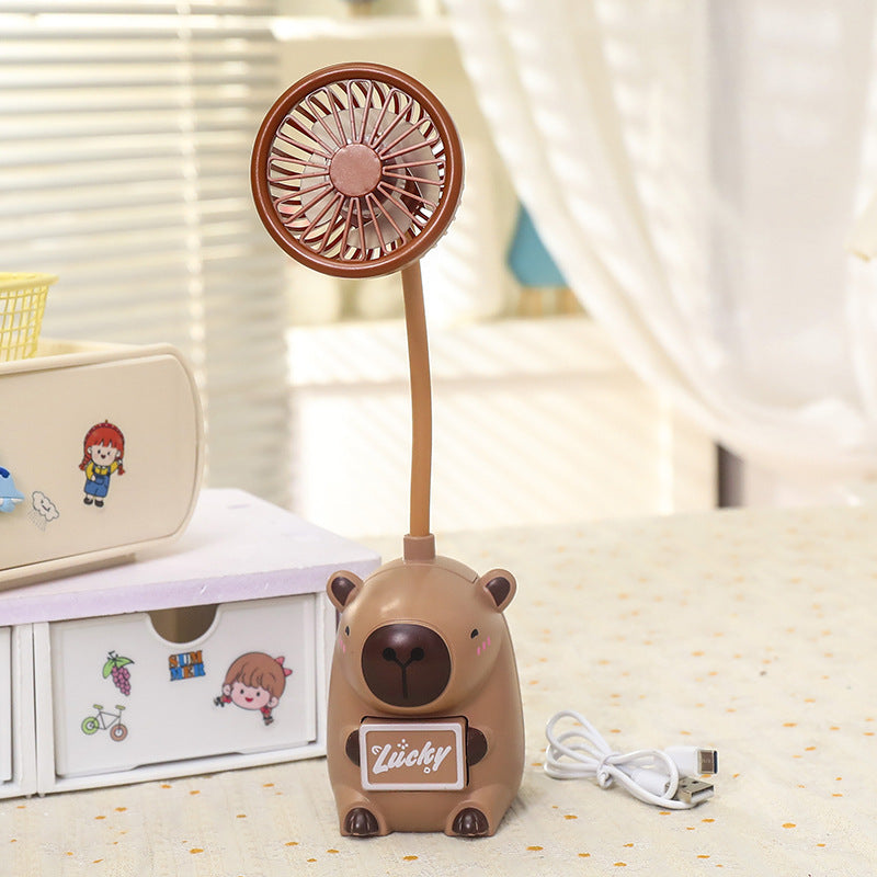 Unisex Tragbarer Handventilator im tierischen Design mit flexibler Halterung Brehn