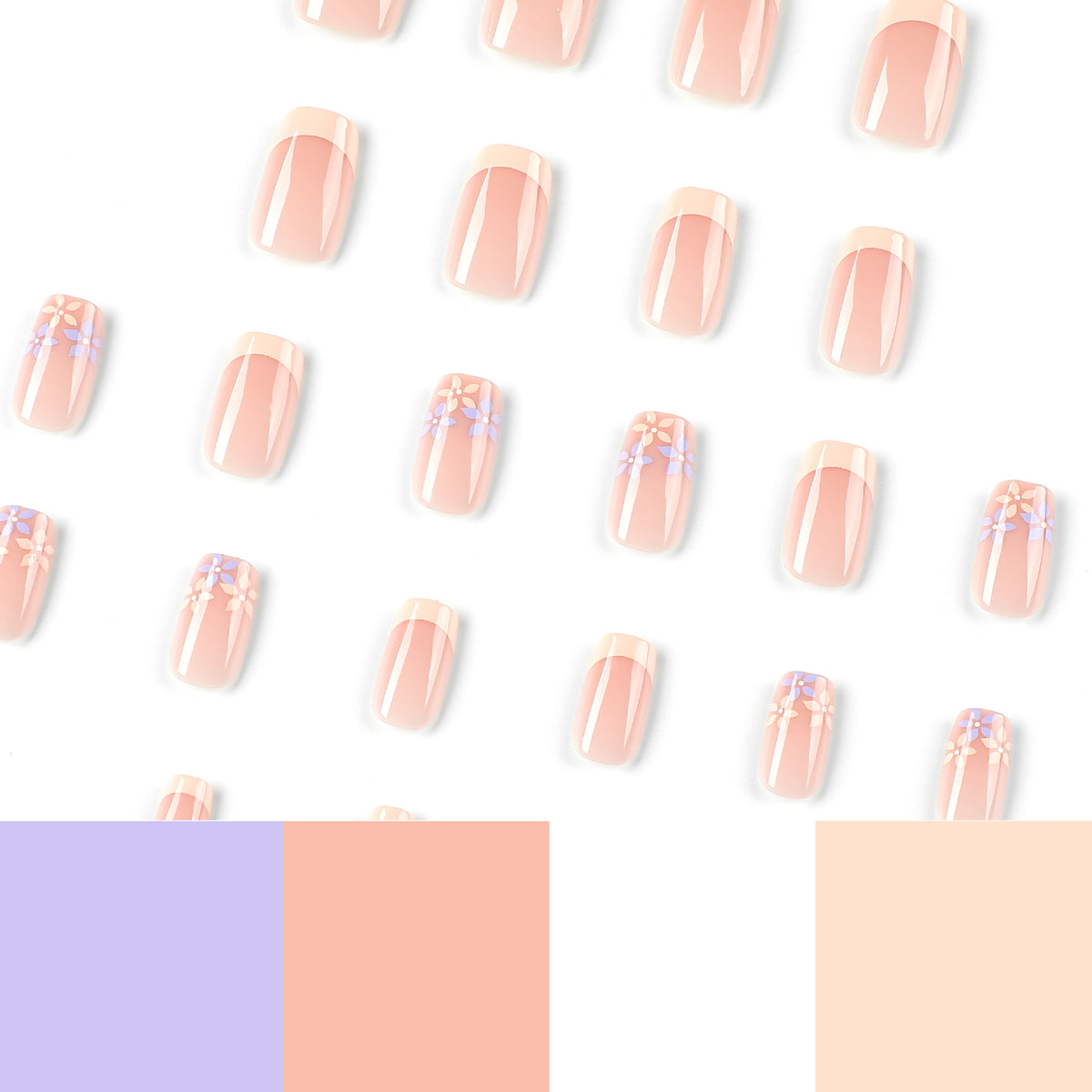 Kunstvolle Nagelkunst mit floralen Akzenten Brehn
