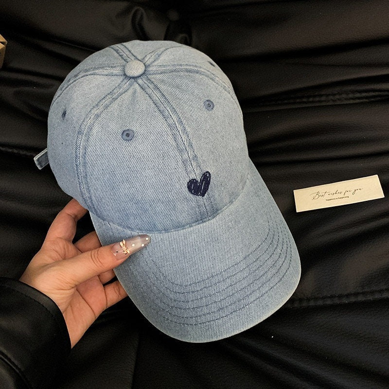 Damen klassische Denim Baseballmütze Brehn
