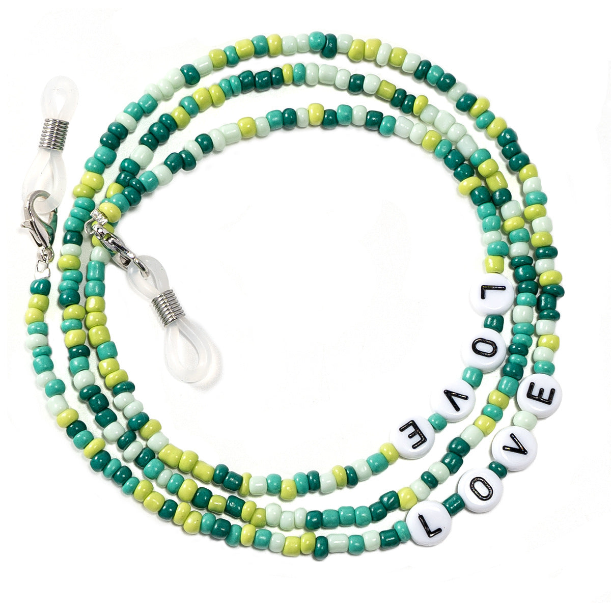 Liebe-Thema Perlen Brillen Kette Brehn