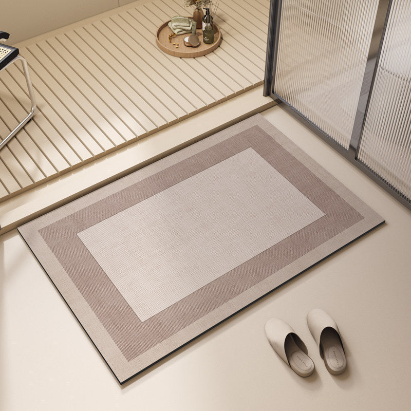 Modern Geometrische Badematte Brehn