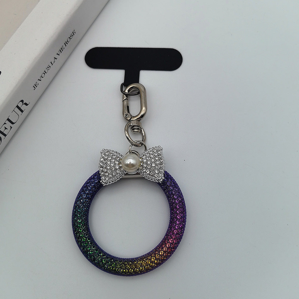 Eleganter Strass Schleife Schlüsselanhänger Brehn