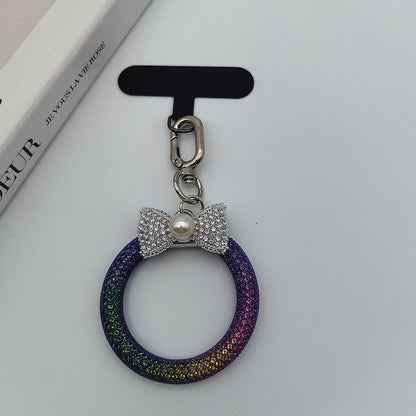Eleganter Strass Schleife Schlüsselanhänger Brehn